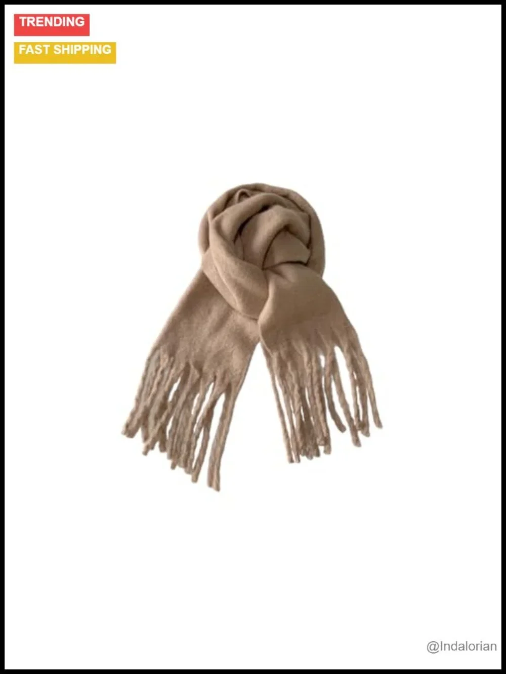 Chunky Oversized Thick Blanket Scarf Cashmere Feel Shawl